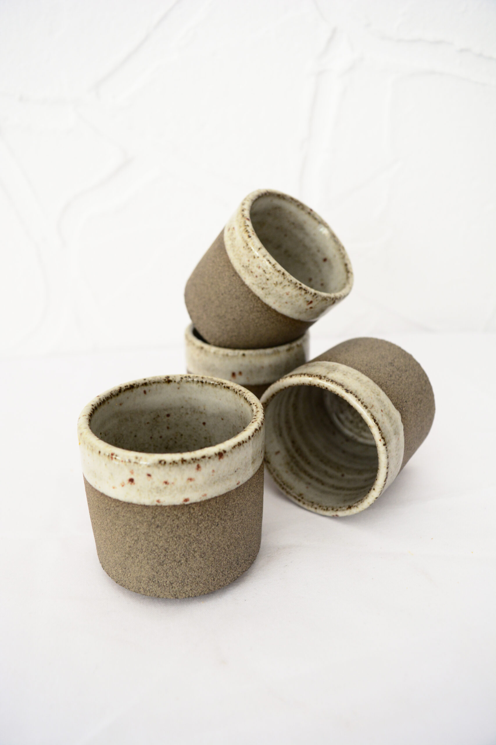 "Selene" ceramic espresso cups