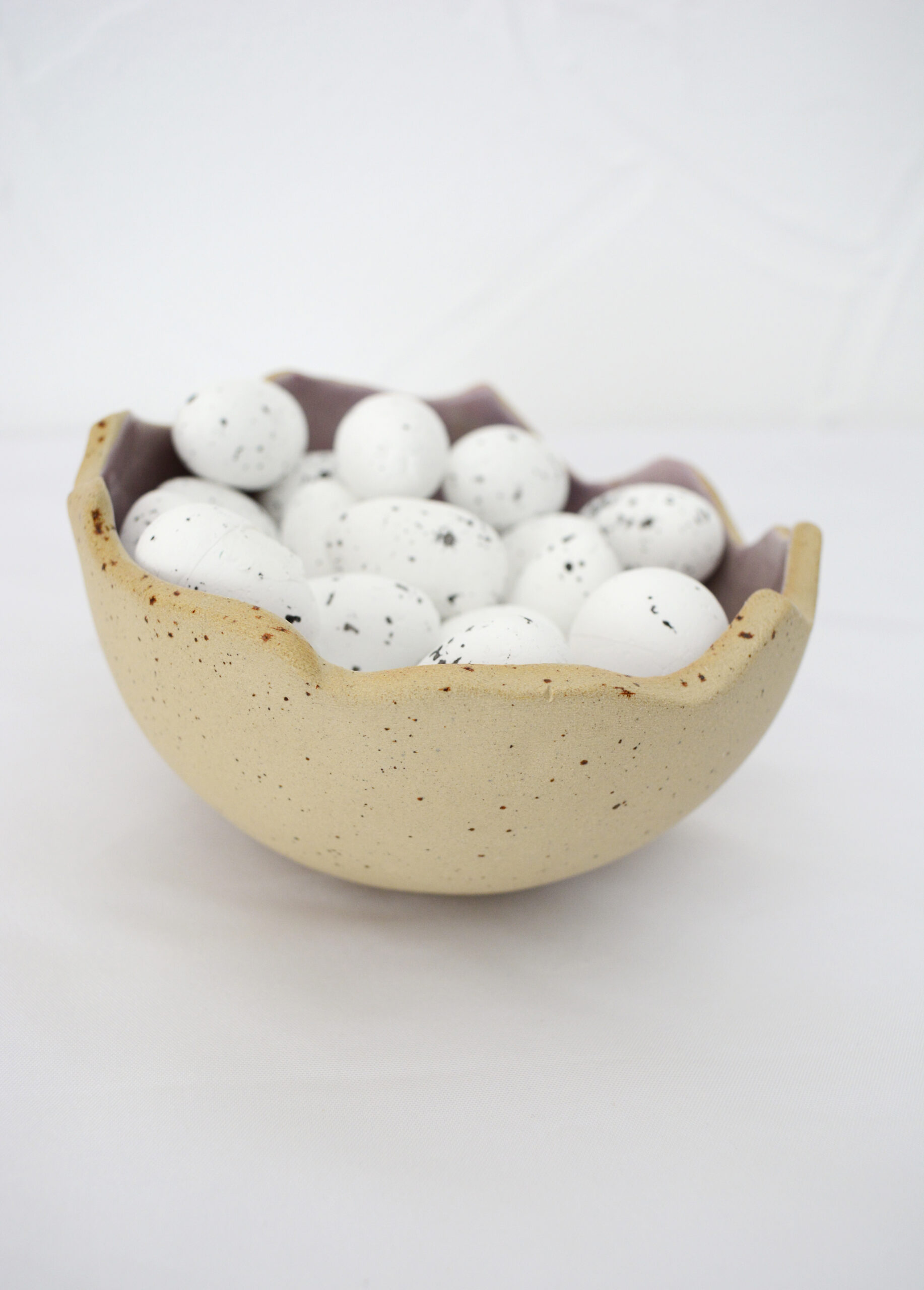 Crackled Ceramic Bowl - Image 5