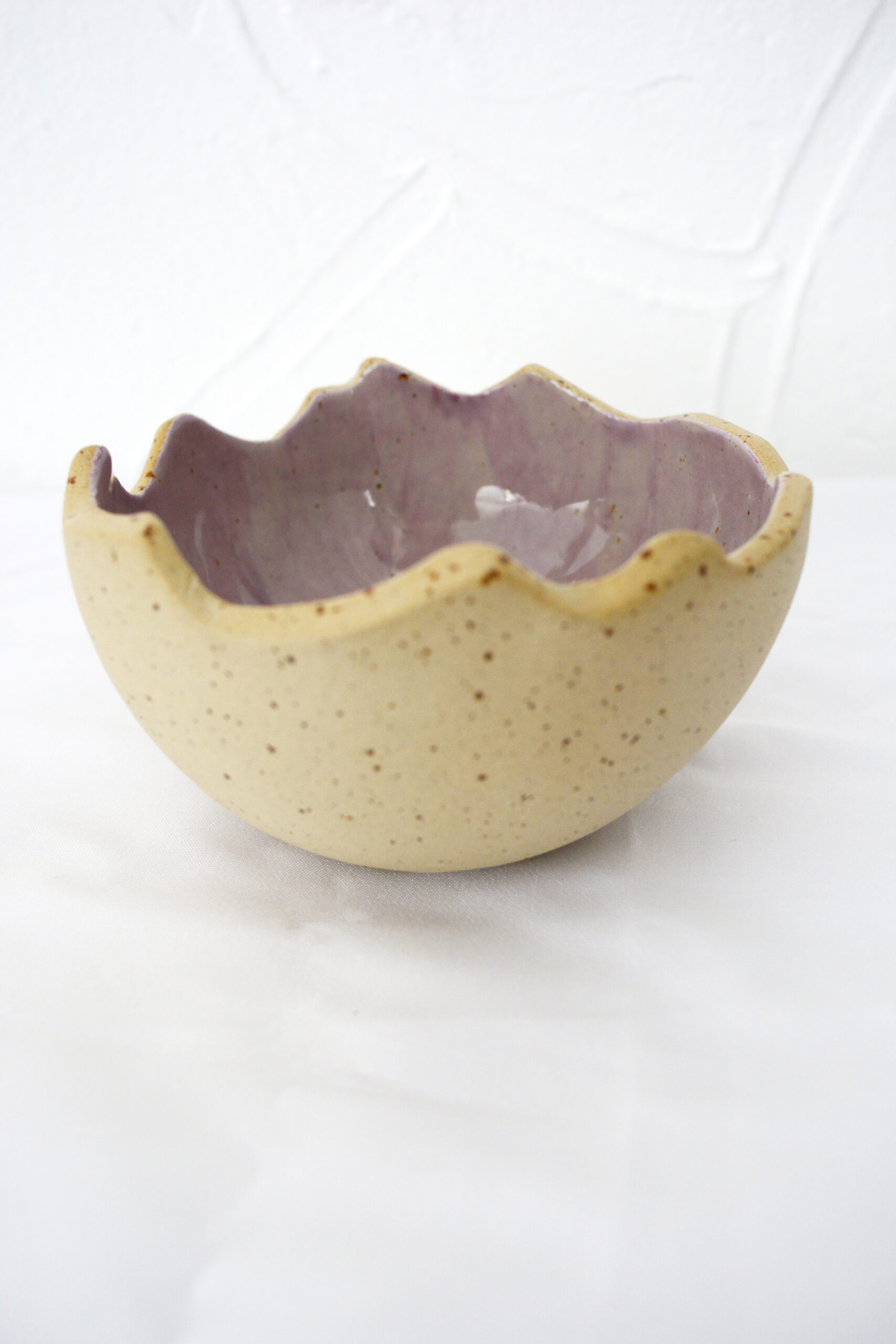 Crackled Ceramic Bowl